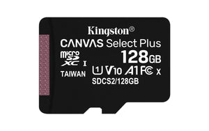 MEMORIA KINGSTON MICROSD C/ADAPT SELECT PLUS 128 GB