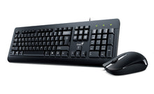 Cargar imagen en el visor de la galería, Kit de Teclado y Mouse Genius KM-160, Alámbrico, USB, Negro (Español)