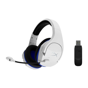 Audífonos Gamer HyperX Cloud Stinger Core, Wireless USB, Over-Ear, Blanco