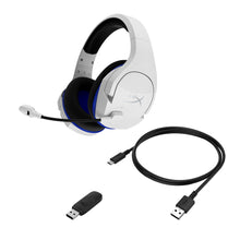 Cargar imagen en el visor de la galería, Audífonos Gamer HyperX Cloud Stinger Core, Wireless USB, Over-Ear, Blanco