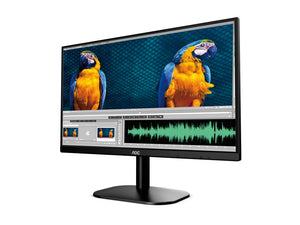 Monitor AOC 24B2XHM, 23.8" FHD, 75Hz, Panel VA, 6ms, Montaje VESA