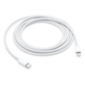 Cable Apple USB-C a Lightning, Largo 2 Metros, Blanco Modelo A2441