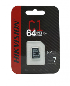 MEMORIA FLASH MICRO SHDC 64GB/CLASS 10 HS-TF-C1(STD)/ZAZ01X00 HIKVISION