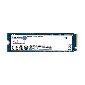 Unidad de Estado Sólido Kingston NV2, 1TB NVMe, PCIe 4.0, Lectura 3500 MB/s Escritura 2100 MB/s