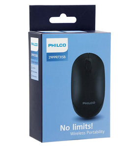 MOUSE INALÁMBRICO SPK7315 NEGRO PHILCO