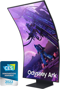 Monitor Gamer Samsung Odyssey Ark de 55", 4K UHD, 165Hz, Panel VA, 1ms, FreeSync Premium Pro