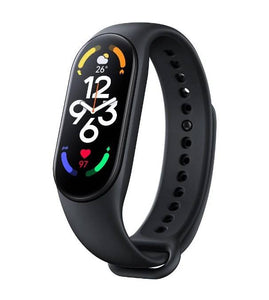 Smartwatch Xiaomi Smart Band 7, Pantalla 1.62" Full AMOLED, Correa Deportiva Negra