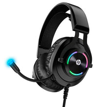 Cargar imagen en el visor de la galería, Audifonos Gamer HP H360, Micrófono, RGB, Jack 3.5mm + USB, Compatible con PC y PS4