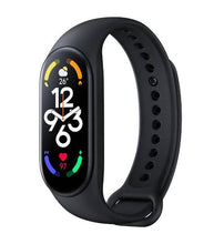 Cargar imagen en el visor de la galería, Smartwatch Xiaomi Smart Band 7, Pantalla 1.62&quot; Full AMOLED, Correa Deportiva Negra