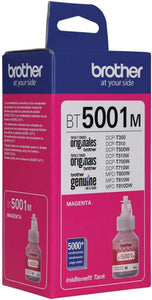 Botella de Tinta Brother BT5001M Magenta, 5000 Páginas