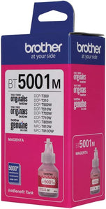 Botella de Tinta Brother BT5001M Magenta, 5000 Páginas