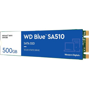 Unidad de Estado Sólido WD Blue SA510, 500GB, M.2 2280, Lectura 560MB/s Escritura 510MB/s