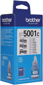 Botella de Tinta Brother Cian BT5001C