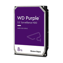 Cargar imagen en el visor de la galería, Western Digital WD Purple - Hard drive - Internal hard drive - 8 TB - 3.5&quot; - 5640 rpm