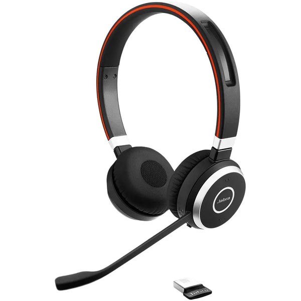 Audifono Jabra Evolve 65SE Duo USB Inalámbrico, USB-A, DONGLE USB-A, BLUETOOTH