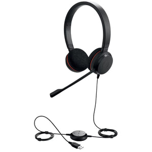 Audifono Jabra Evolve 20 Duo USB, CABLE USB-A