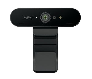 Cámara Web Logitech BRIO con Micrófono, 4K UltraHD, 4096 x 2160 Pixeles, 30 fps, USB 3.0, Webcam