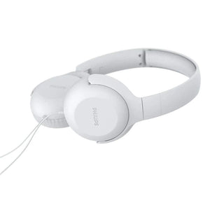 Audífonos con Micrófono Philips TAUH201, Over-Ear, Cable 1.2 Metros, Blanco