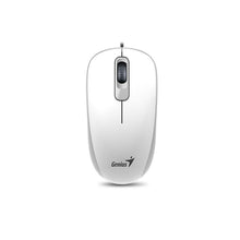 Cargar imagen en el visor de la galería, Mouse Genius DX-110, USB, Óptico, 3 botones, Ambidiestro, Blanco