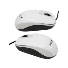 Cargar imagen en el visor de la galería, Mouse Genius DX-110, USB, Óptico, 3 botones, Ambidiestro, Blanco