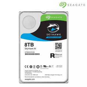 Disco Duro Interno Seagate SkyHawk, 8TB, 3.5" SATA 6Gb/s, Buffer 256MB