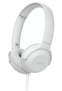 Audífonos con Micrófono Philips TAUH201, Over-Ear, Cable 1.2 Metros, Blanco