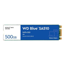 Cargar imagen en el visor de la galería, Unidad de Estado Sólido WD Blue SA510, 500GB, M.2 2280, Lectura 560MB/s Escritura 510MB/s