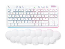 Cargar imagen en el visor de la galería, Teclado Gamer Logitech G715, Wired, Switch GX Brown, RGB, Reposamuñecas, Blanco Niebla, Inglés