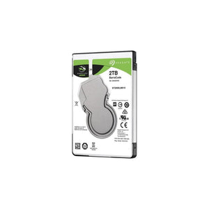 Disco Duro 2TB para Notebook 2.5", Seagate BarraCuda, 5400rpm, SATA 6Gb/s, Cache 128MB