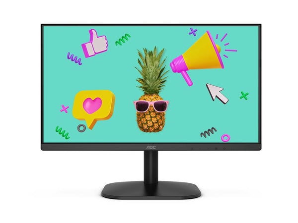 Monitor AOC 22B2HN, 21.5" FHD, 75Hz, Panel VA, 7ms, Montaje VESA