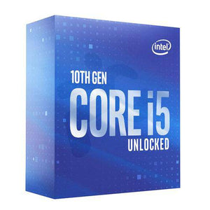 Procesador Intel Core i5-10600KF, 4.1GHz Six-Core 12MB, Socket LGA1200