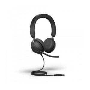 Audifonos Jabra Evolve2 40 Duo, USB-A