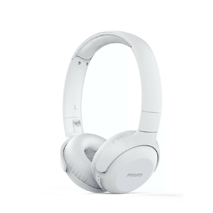 Audífonos Inalámbricos Philips TAUH202WT, Over-Ear, Hasta 15 Horas, Plegable, Blanco