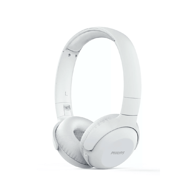 Audífonos Inalámbricos Philips TAUH202WT, Over-Ear, Hasta 15 Horas, Plegable, Blanco