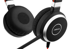 Audifono Jabra Evolve 40 Duo USB, CABLE USB-A, MINI JACK 3.5