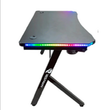 Cargar imagen en el visor de la galería, MESA GAMER RGB CREMOTO MOD GT 1000 BK + PAD MOUSE 120