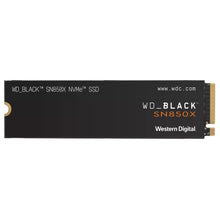 Cargar imagen en el visor de la galería, Unidad de Estado Sólido WD Black SN850X, 1TB M.2 NVMe, Lectura 7300 MB/s Escritura 660 MB/s