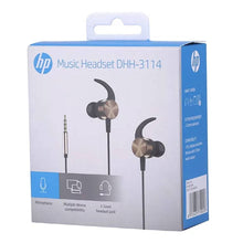 Cargar imagen en el visor de la galería, Audífonos Manos Libres HP DHH-3114, In-Ear, Conexión 3.5mm, Dorado Metálico