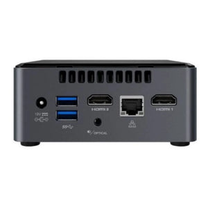 Mini PC Intel NUC, Celeron J4005 de 2.7GHz, Ram Máx. 8GB, HDD & SSD, WiFi 5, Soporta W10 y W11