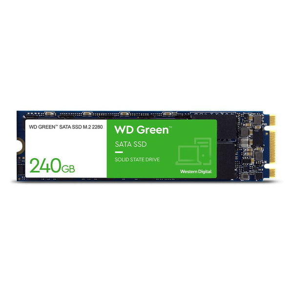 Unidad de Estado Sólido Western Digital Green, 240GB, 2.5" SATA 3 M.2 2280, Transferencia 545 MB/s