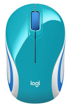 Cargar imagen en el visor de la galería, Mouse Mini Inalámbrico Logitech M187, Ultraportátil, Verde Azulado