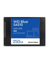 Cargar imagen en el visor de la galería, Unidad de Estado Sólido Western Digital WD Blue SA510, 250GB, Lectura 555MB/s Escritura 440MB/s